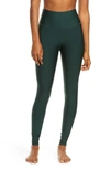 Alo Yoga Airlift High Waist Leggings In Forest