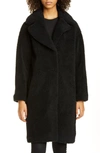 STAND STUDIO CAMILLE TEDDY FAUX FUR COCOON COAT,60664-8800