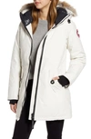 CANADA GOOSE ROSEMONT ARCTIC TECH 625 FILL POWER DOWN PARKA WITH GENUINE COYOTE FUR TRIM,3030L