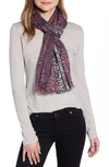 ALLSAINTS PLUME FADE SCARF,AS100287