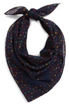 Madewell Washed Bandana In Dark Nightfall Multi