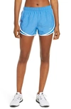 Nike Dri-fit Tempo Running Shorts In Battle Blue/ White/ Grey