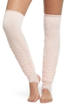 Nike Studio Training Leg Warmers In Ech Pk/ Crlsdt