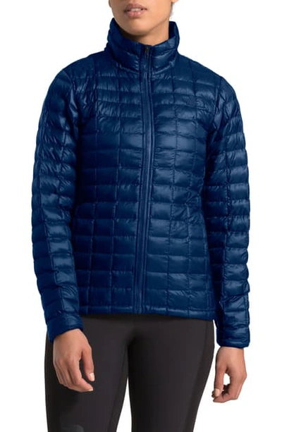 The North Face Thermoball(tm) Eco Packable Jacket In Flag Blue Matte/blue Print