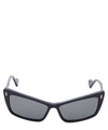 GUCCI OVERSIZED CAT-EYE ACETATE SUNGLASSES,000639003