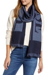 CANADA GOOSE LOGO MERINO WOOL SCARF,5349L