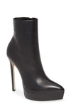 STEVE MADDEN VELINA PLATFORM BOOTIE,VELI01S1