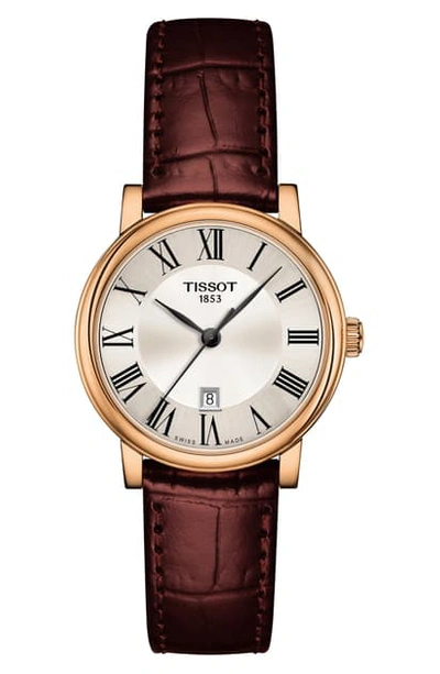 Tissot T-classic Carson Watch, 30mm In Brown