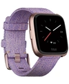 FITBIT VERSA SPECIAL EDITION LAVENDER WOVEN BAND SMART WATCH 39MM
