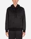 DOLCE & GABBANA MILLENNIALS STAR SCUBA FABRIC HOODIE