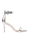 Gianvito Rossi Sandals In Silver