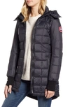 Canada Goose Ellison Quilted Nylon Down Jacket In Black