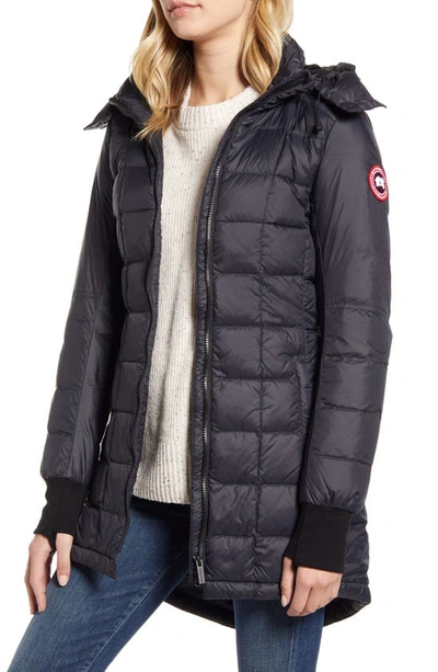 Canada Goose Ellison Quilted Nylon Down Jacket In Black