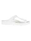 Birkenstock Gizeh Eva White Toe Post Sandals In White
