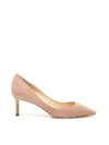 Jimmy Choo Romy 60 Suede Pumps In Ballet Pink (pink)