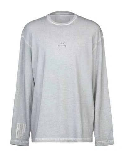 A-cold-wall* * T-shirts In Light Grey