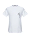 Kaos T-shirts In White