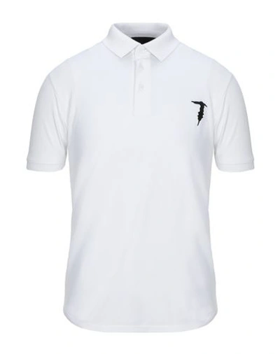 Tru Trussardi Polo Shirt In White