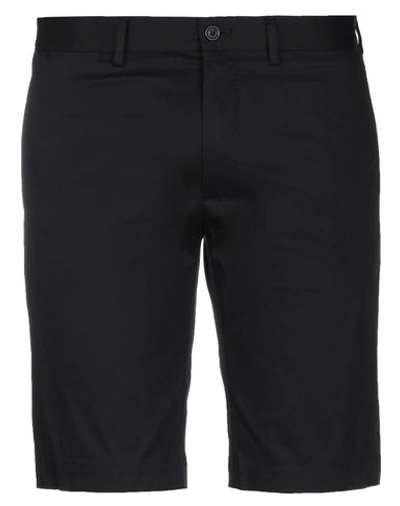 Dolce & Gabbana Man Shorts & Bermuda Shorts Black Size 40 Cotton, Elastane
