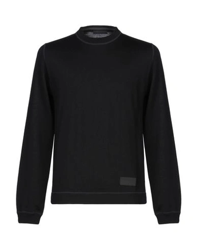 Prada Sweaters In Black