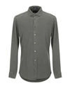 Drumohr Solid Color Shirt In Green