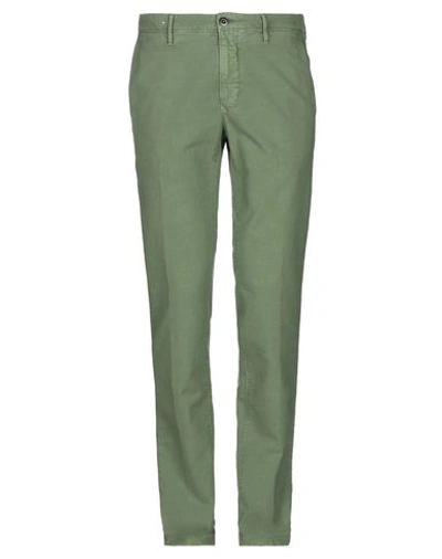 Incotex Pants In Military Green