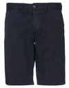 Blauer . Man Shorts & Bermuda Shorts Midnight Blue Size 31 Cotton, Elastane In Blue