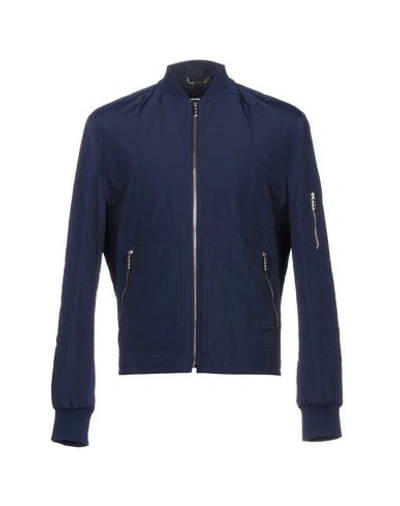 Versace Bomber In Dark Blue