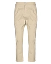 AGLINI AGLINI MAN PANTS BEIGE SIZE 32 COTTON, ELASTANE,13421327DH 6