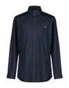 Vivienne Westwood Solid Color Shirt In Dark Blue