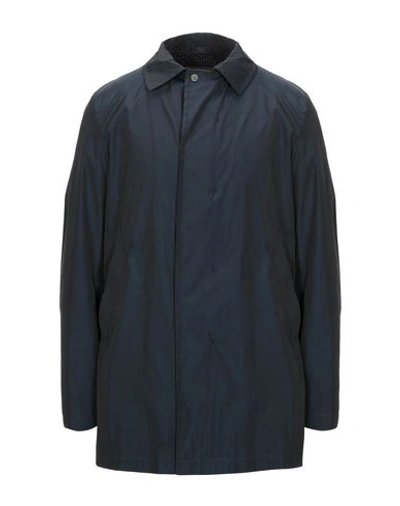 Sealup Overcoats In Dark Blue