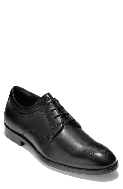 Cole Haan Harrison 2.0 Grand Medallion Toe Derby In Black