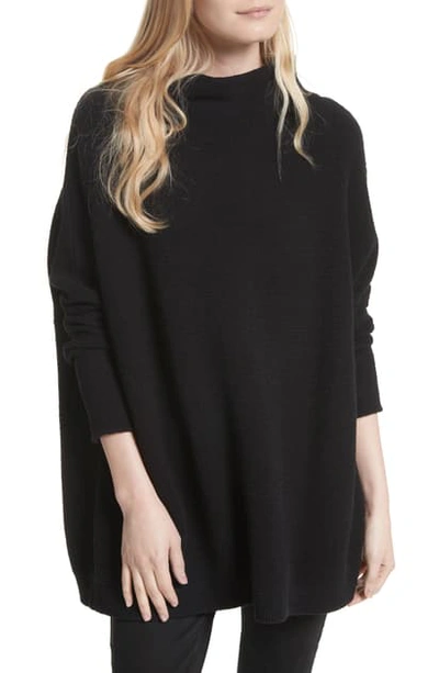 Free People Ottoman Slouchy Tunic In Black