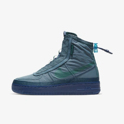 Nike Air Force 1 Shell Women's Shoe In Midnight Turquoise/blue Void/blue Force/geode Teal