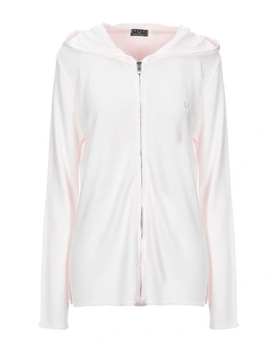 Fred Perry Hooded Sweatshirt In Light Pink