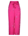 MANILA GRACE MANILA GRACE WOMAN PANTS FUCHSIA SIZE 8 VISCOSE,13419962BX 4