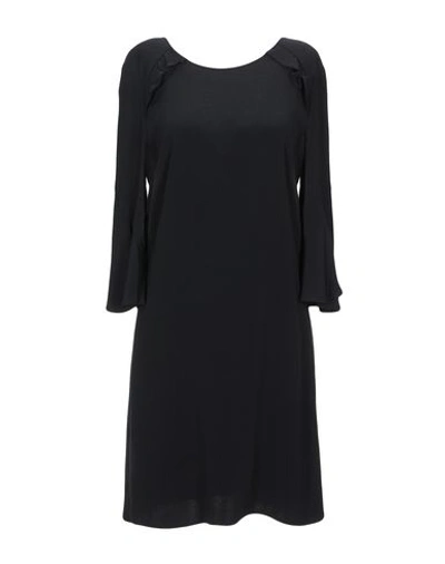 Liu •jo Short Dresses In Black