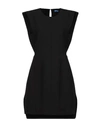 MUGLER MUGLER WOMAN MINI DRESS BLACK SIZE 8 POLYESTER, ELASTANE,34996936FB 4