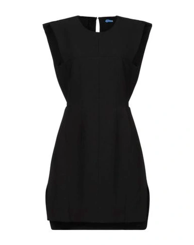 Mugler Short Dress In Black