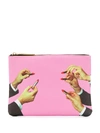 Seletti X Toiletpaper Lipsticks Make Up Bag In Pink