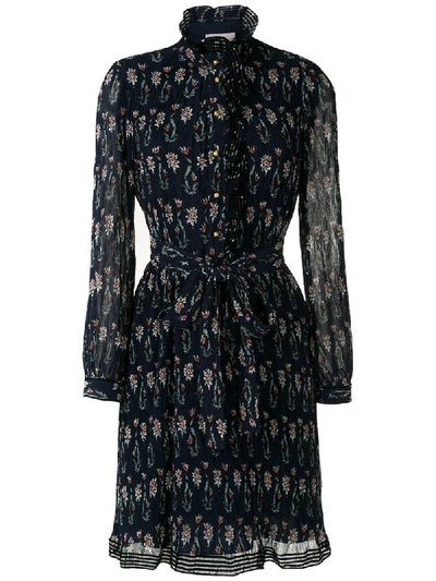 Tory Burch Printed Deneuve Dress In Blue