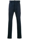 DSQUARED2 EMBROIDERED LOGO TAILORED TROUSERS