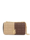 BURBERRY SMALL QUILTED COLOUR-BLOCK LOLA BAG