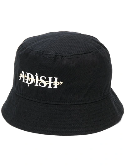 Adish Logo渔夫帽 In Multi Black