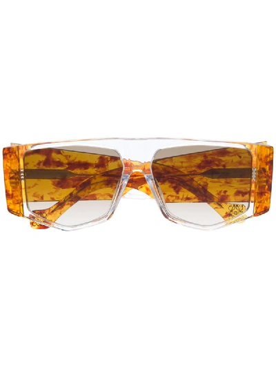 Loewe Square Frame Sunglasses In Brown