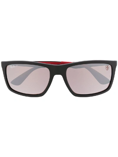 Ray Ban X Scuderia Ferrari Sunglasses In Black