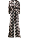 IRO FLORAL V-NECK GOWN
