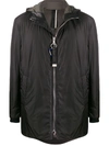 LOW BRAND RELAXED-FIT HOODED PADDED JACKET