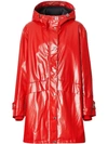 BURBERRY HORSEFERRY-PRINT PARKA COAT