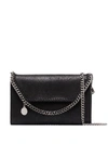 Stella Mccartney Small Falabella Crossbody Bag In Black